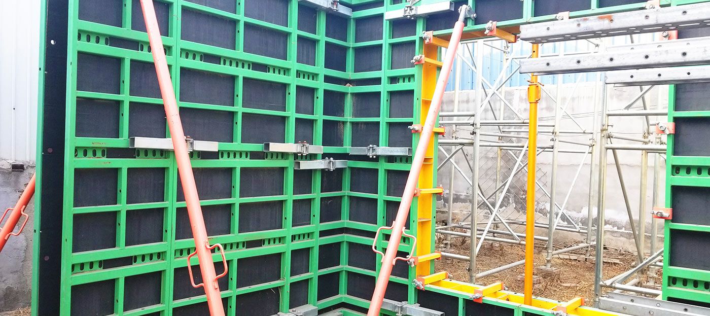 Steel Framed Wall Formwork