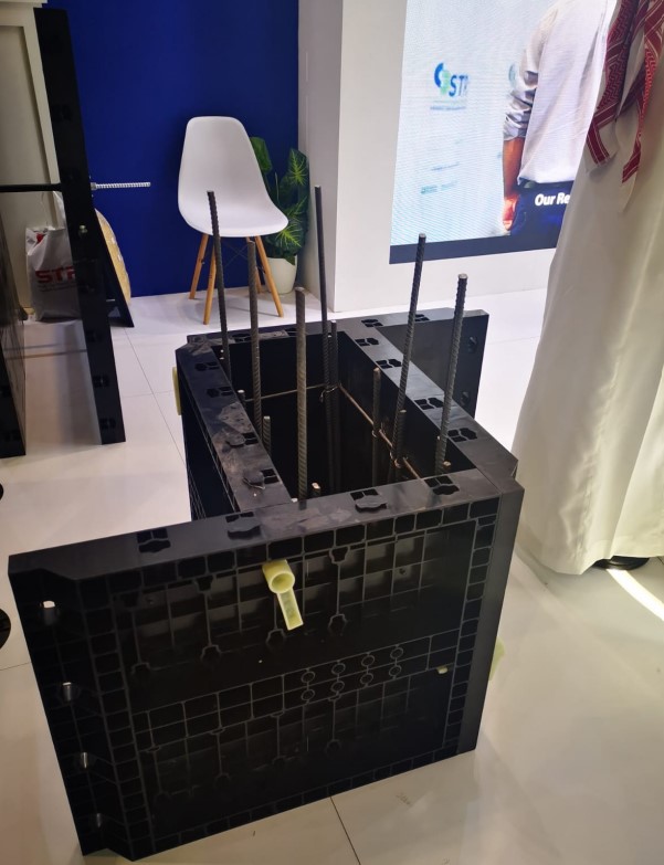 Zolo ZPlastk™80 Modular Plastic Formwork at the exhibition of 19th Saudi Plastic