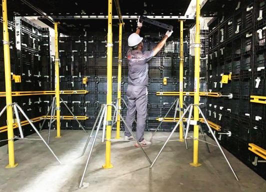 ZPLASTK™80 Modular Plastic Formwork