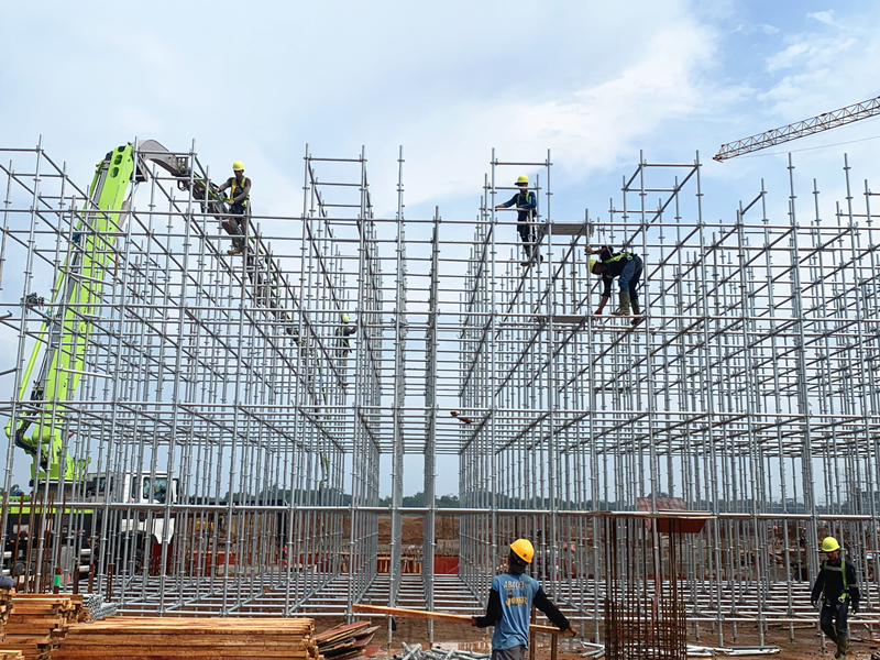 ZOLO ZScarf™48 Ring-Lock Scaffolding System Boosts Efficiency in Industrial Construction