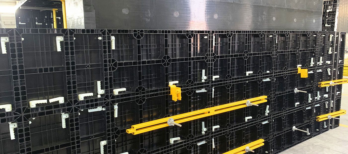 Plastic Formwork For Concrete Walls