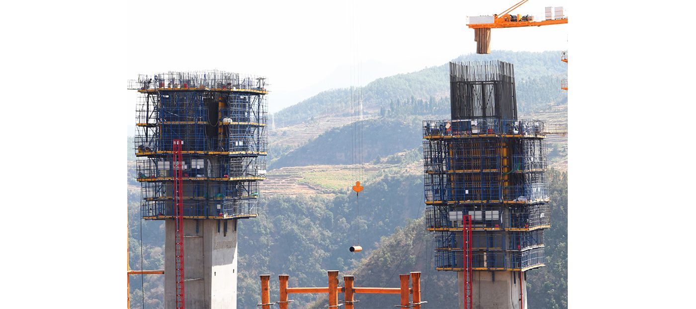 ZClimb™ ACF100 Self-Climbing System Formwork