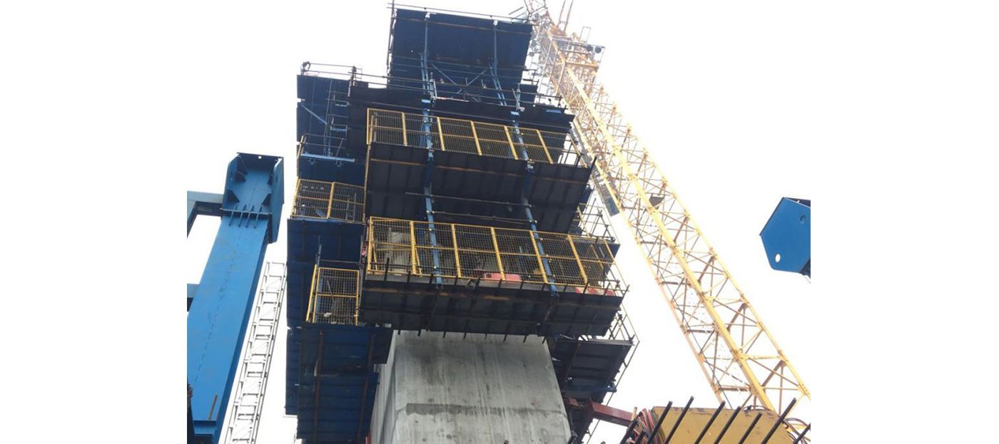 ZClimb™ ACF100 Self-Climbing System Formwork