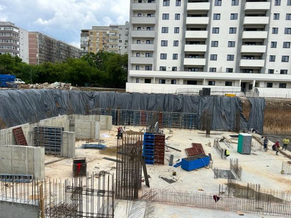 ZForm 120 Steel-Ply Formwork System deployed in Czech foundation project