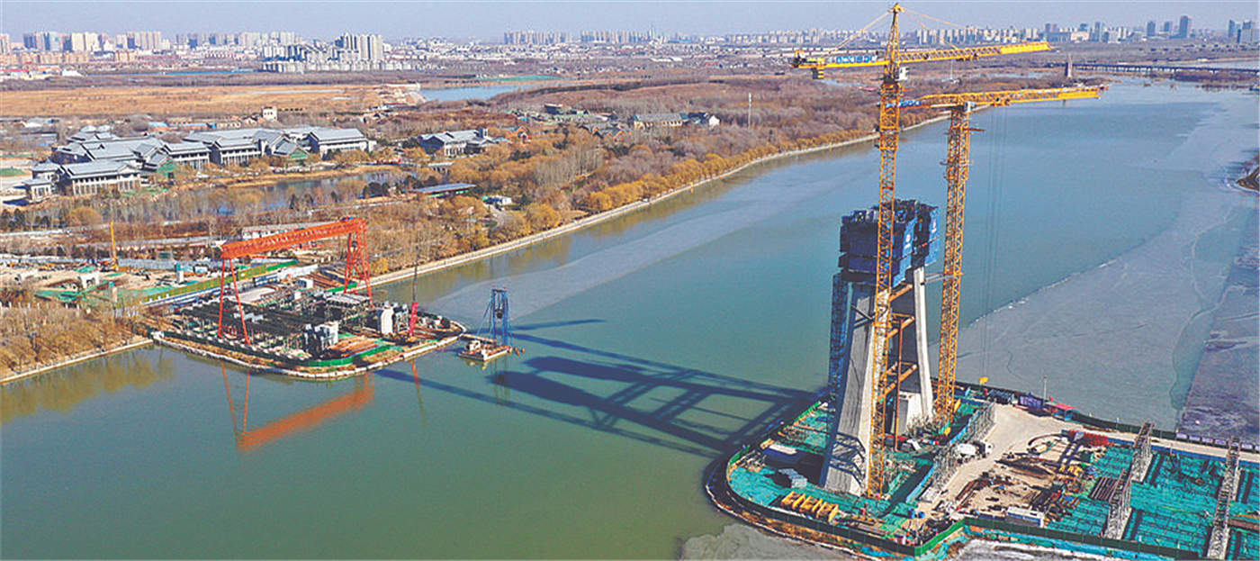 Taiping River Bridge Main Tower use Zolo ZClimb™-100 auto climbing formwork