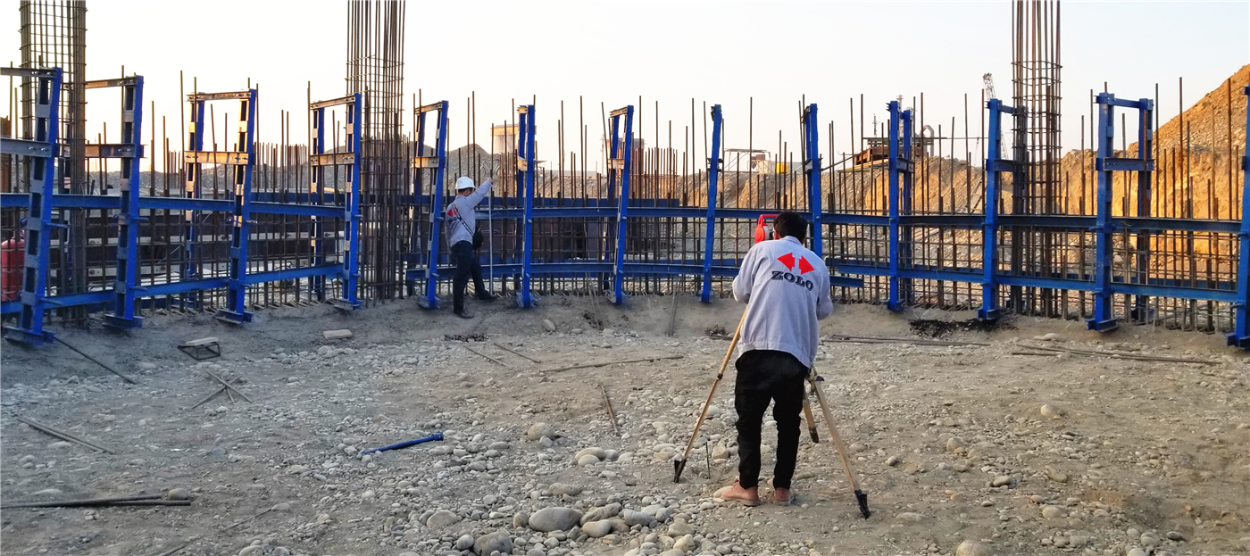 Uzbekstan Adijan 3000t/d cement silo project use Zolo Slipform system