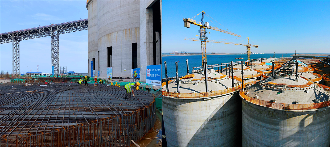 Tianjin Off-Shore Economic Zone Grain and Oil Logistics Center Phase I Silo Project