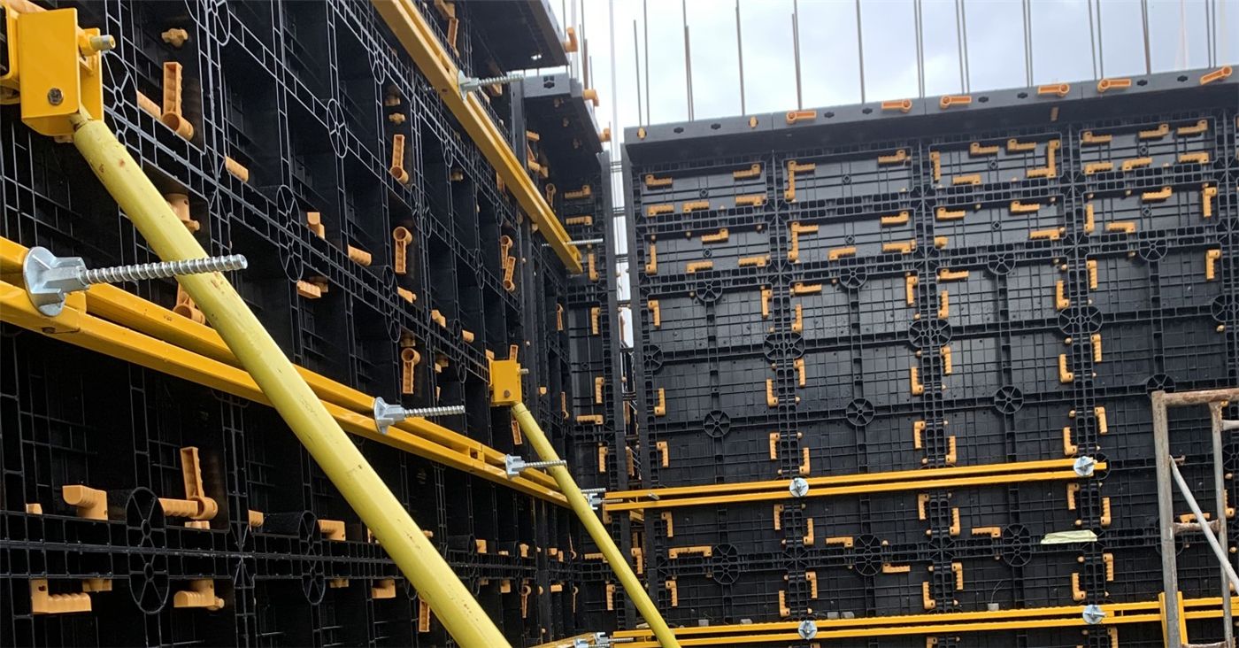 Plastic Formwork For Concrete Walls