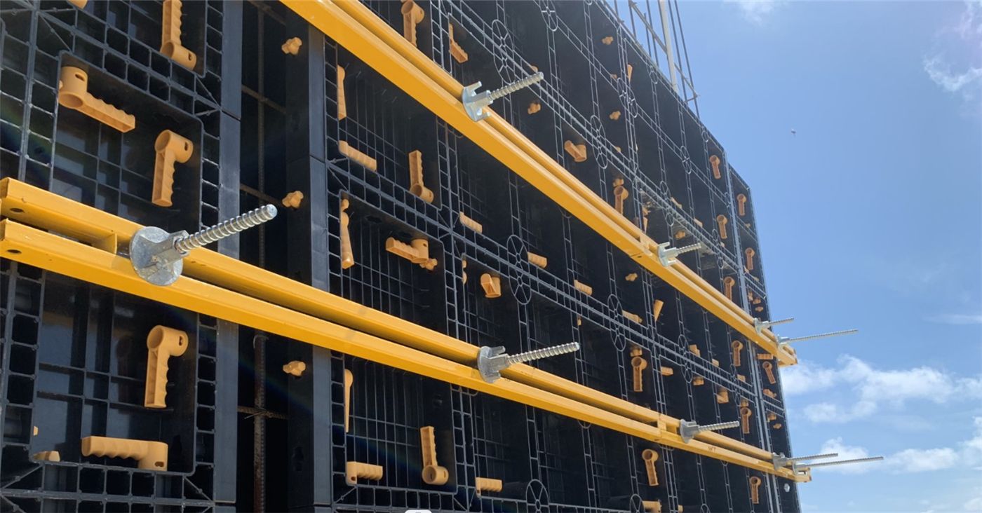 Plastic Formwork For Concrete Walls