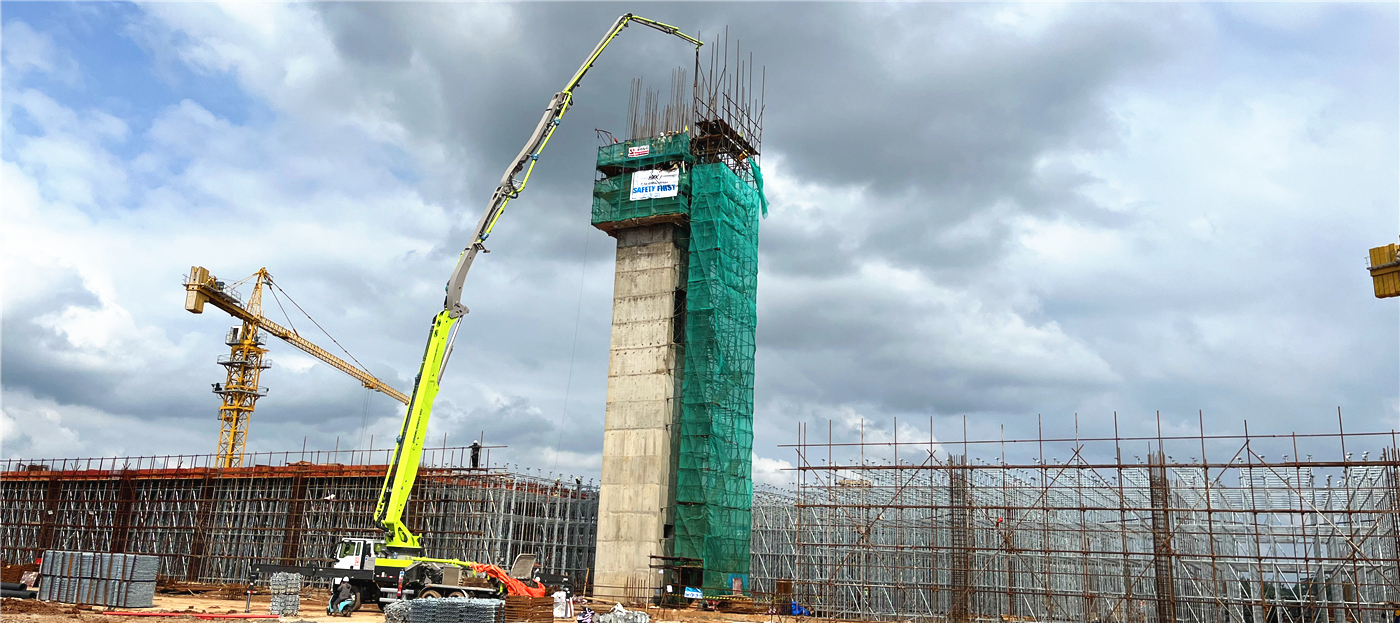 ZOLO SlipForm Chimney System is applied in Indonesia Automotive Factory Site