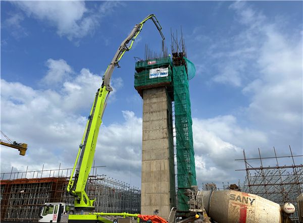 ZOLO SlipForm Chimney System is applied in Indonesia Automotive Factory Site