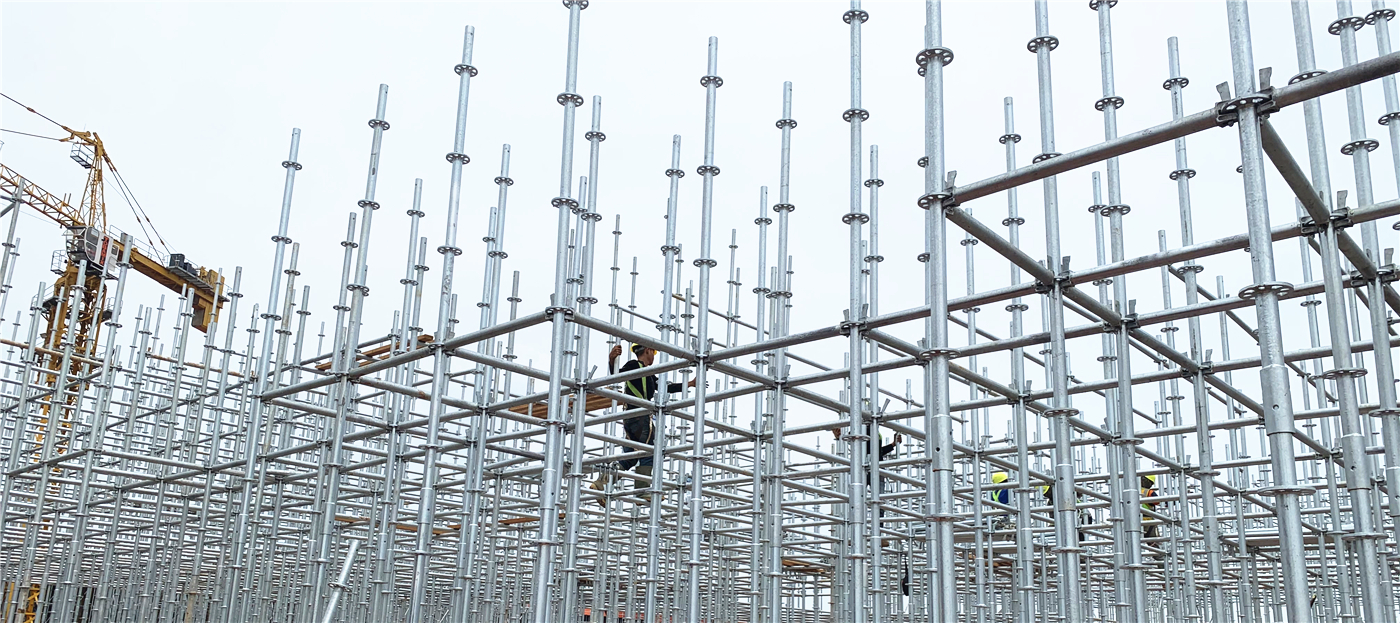 ZOLO ZScarf™48 Ring-Lock Scaffolding System is applied in Industrial Construction
