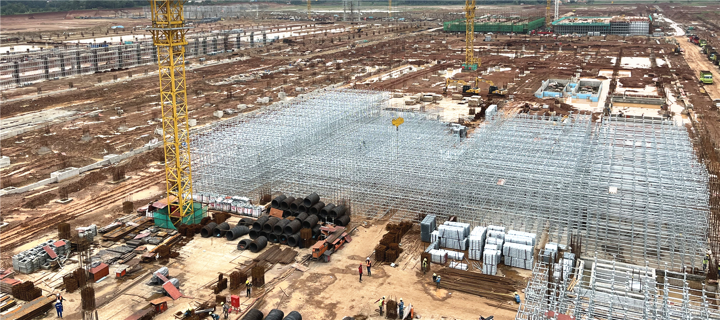 ZOLO ZScarf™48 Ring-Lock Scaffolding System is applied in Industrial Construction