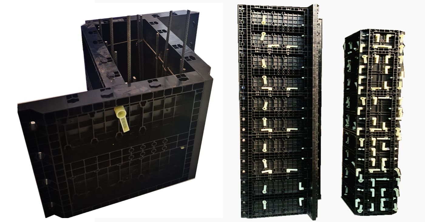 ZPLASTK™80   Adjustable Plastic Column Formwork