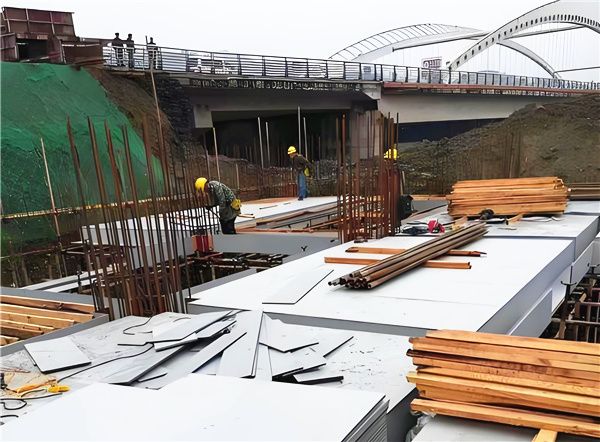 Z-PLASTK PP Shuttering Board put into use in Xi'an commercial building project