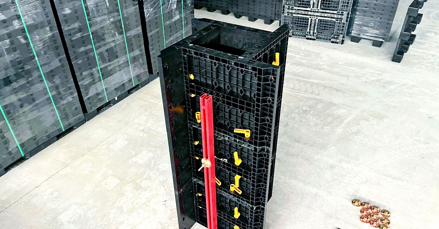 ZPLASTK™80   Adjustable Plastic Column Formwork
