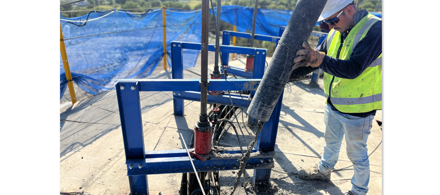 Zolo Slipform was applied in Mexico Water Treatment Plant Site