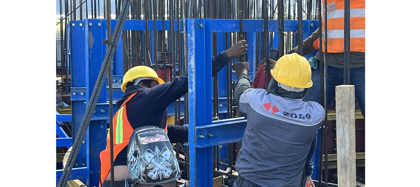 Zolo Slipform was applied in Mexico Water Treatment Plant Site
